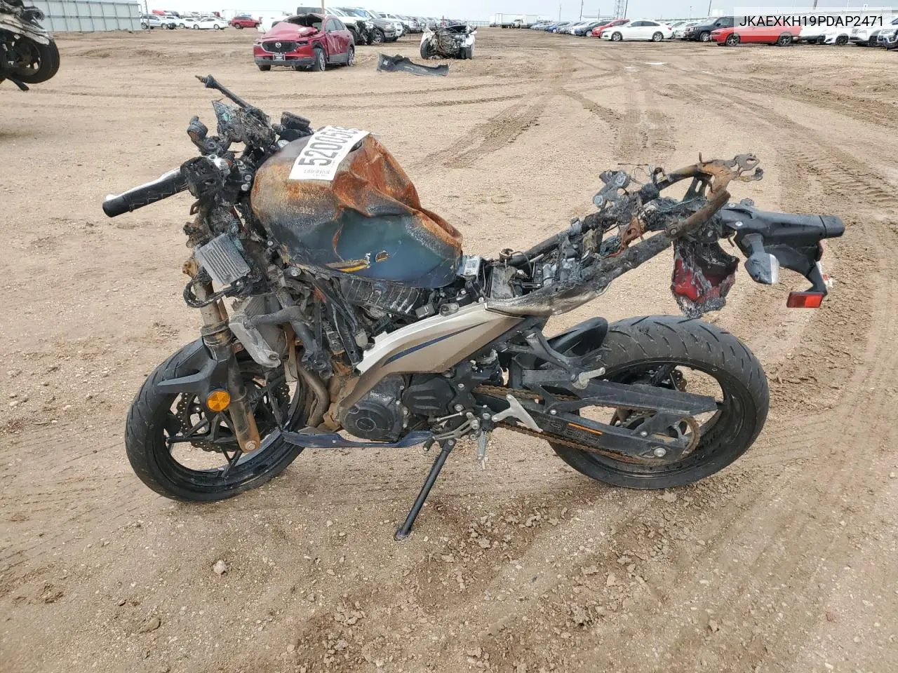 2023 Kawasaki Ex400 VIN: JKAEXKH19PDAP2471 Lot: 52005685