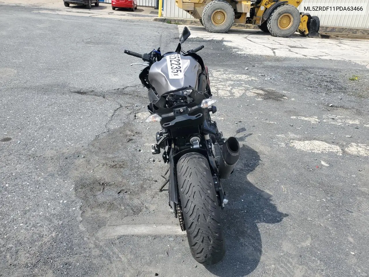 2023 Kawasaki Zr900 F VIN: ML5ZRDF11PDA63466 Lot: 53252235