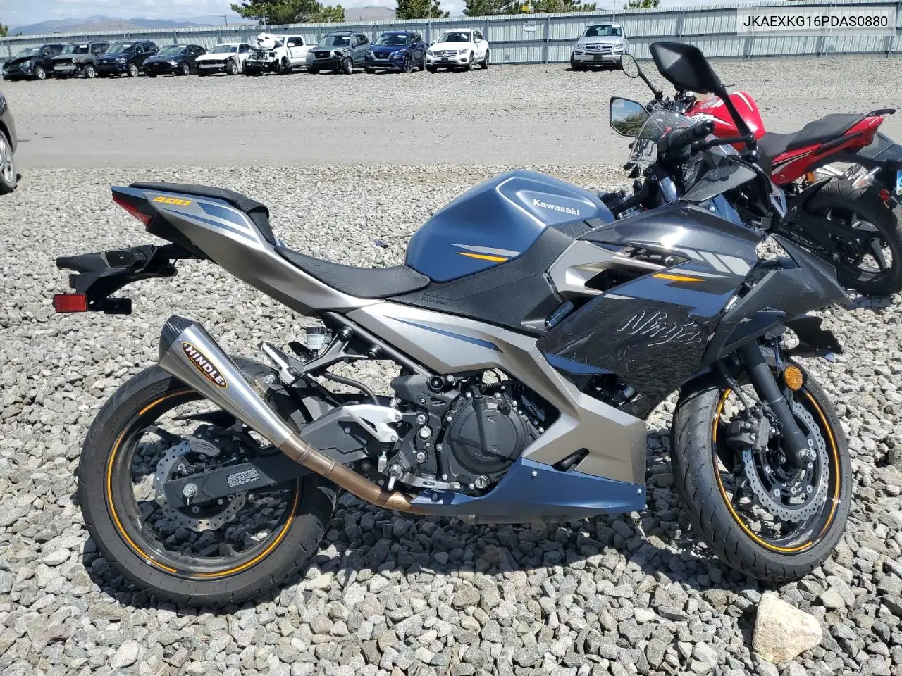 2023 Kawasaki Ex400 VIN: JKAEXKG16PDAS0880 Lot: 54599775