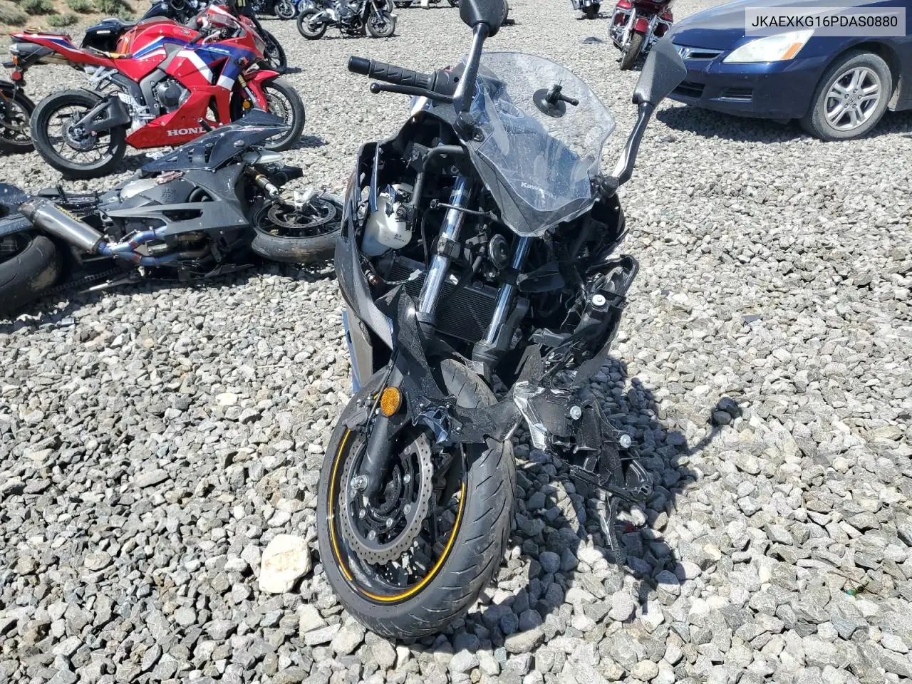 2023 Kawasaki Ex400 VIN: JKAEXKG16PDAS0880 Lot: 54599775