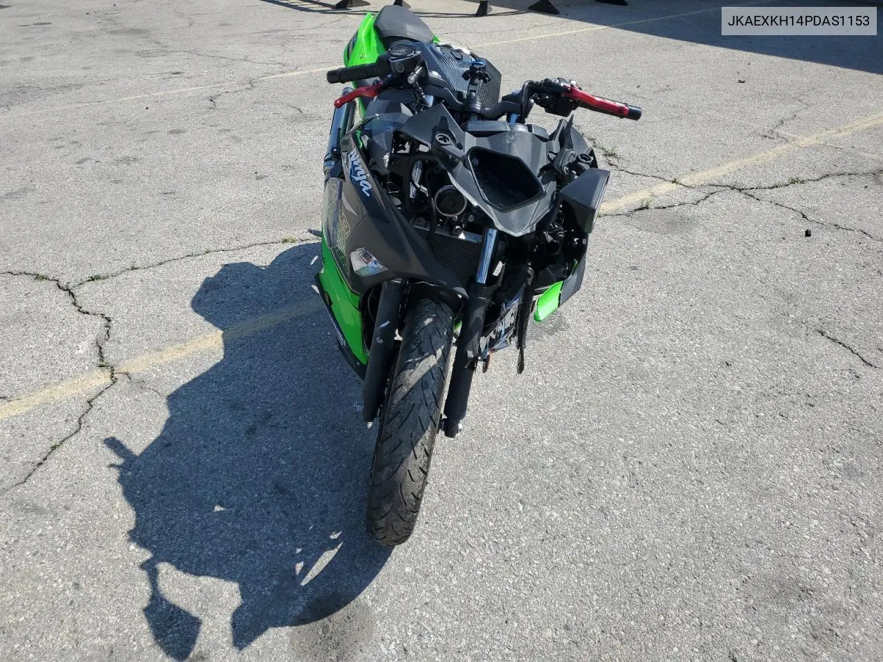 2023 Kawasaki Ex400 VIN: JKAEXKH14PDAS1153 Lot: 55763415