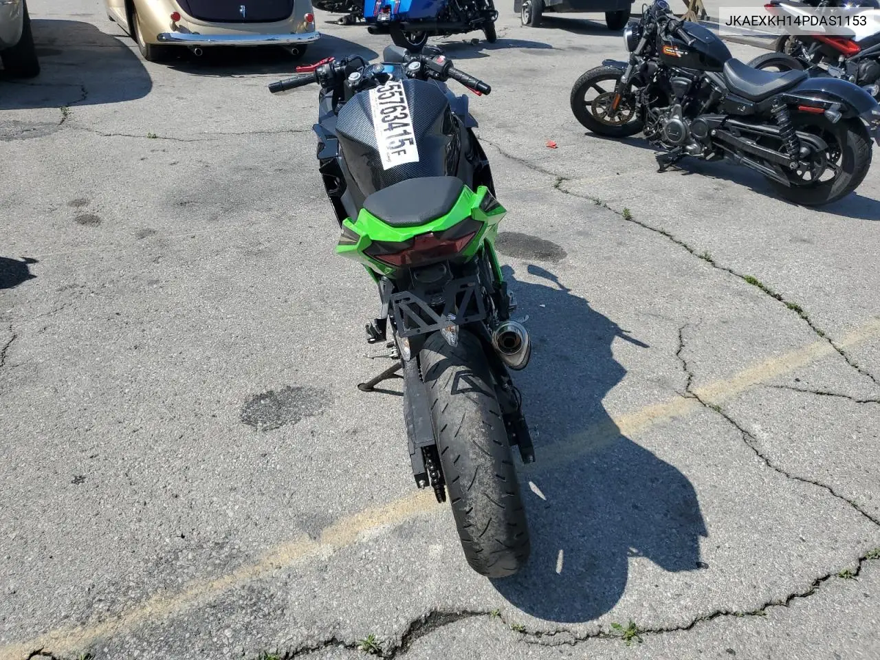 2023 Kawasaki Ex400 VIN: JKAEXKH14PDAS1153 Lot: 55763415