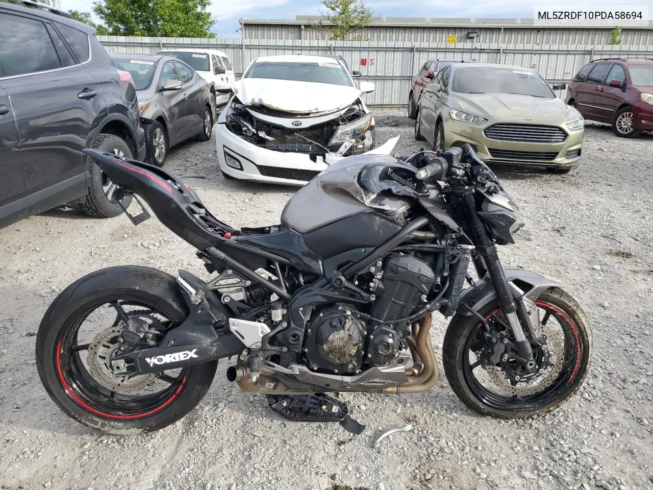 2023 Kawasaki Zr900 F VIN: ML5ZRDF10PDA58694 Lot: 56484305