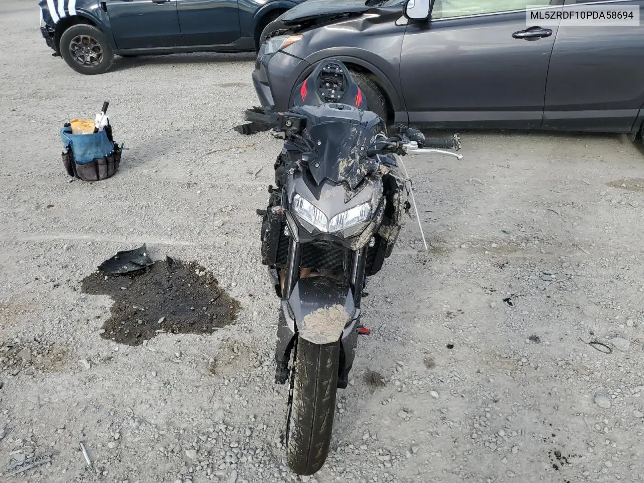 2023 Kawasaki Zr900 F VIN: ML5ZRDF10PDA58694 Lot: 56484305