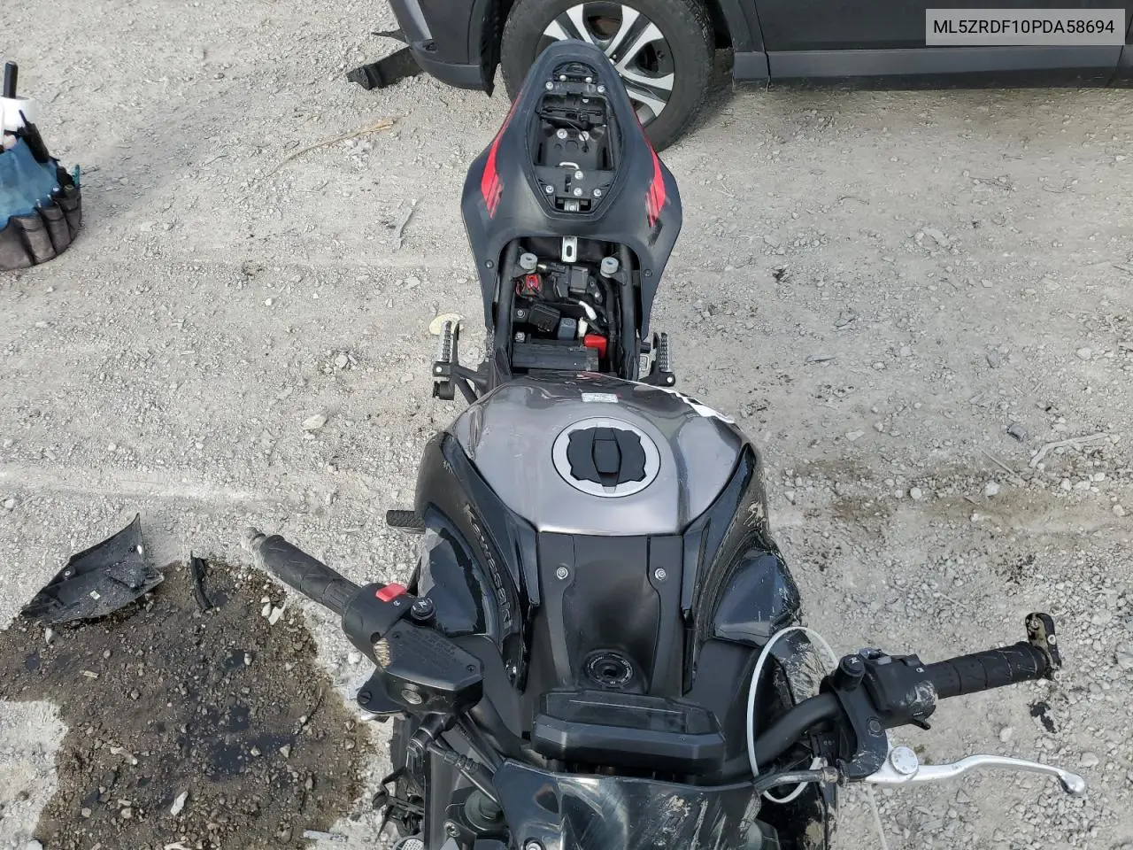 2023 Kawasaki Zr900 F VIN: ML5ZRDF10PDA58694 Lot: 56484305