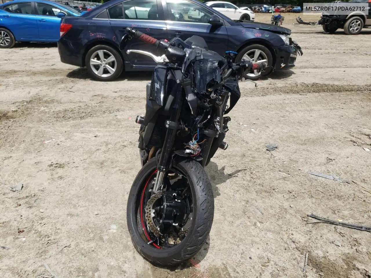 2023 Kawasaki Zr900 F VIN: ML5ZRDF17PDA62712 Lot: 57242415