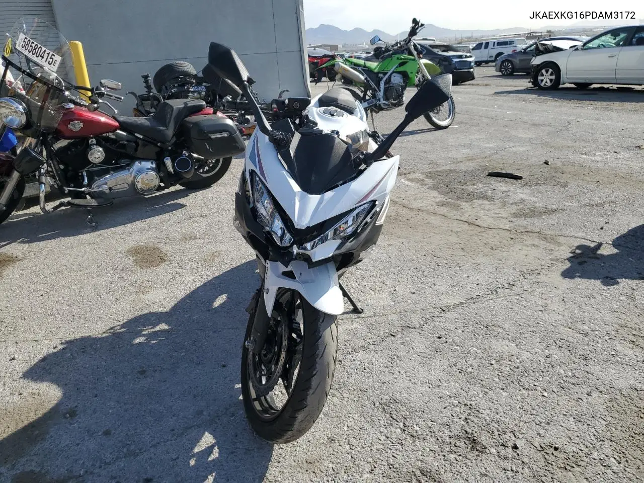 2023 Kawasaki Ex400 VIN: JKAEXKG16PDAM3172 Lot: 59030525