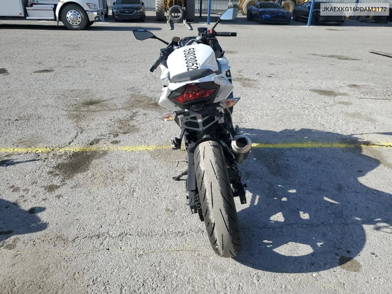 2023 Kawasaki Ex400 VIN: JKAEXKG16PDAM3172 Lot: 59030525
