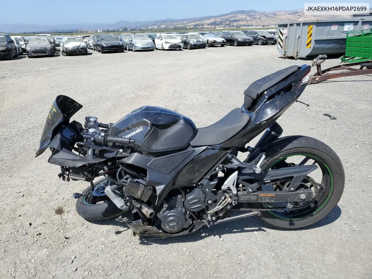 2023 Kawasaki Ex400 VIN: JKAEXKH16PDAP2699 Lot: 59362075