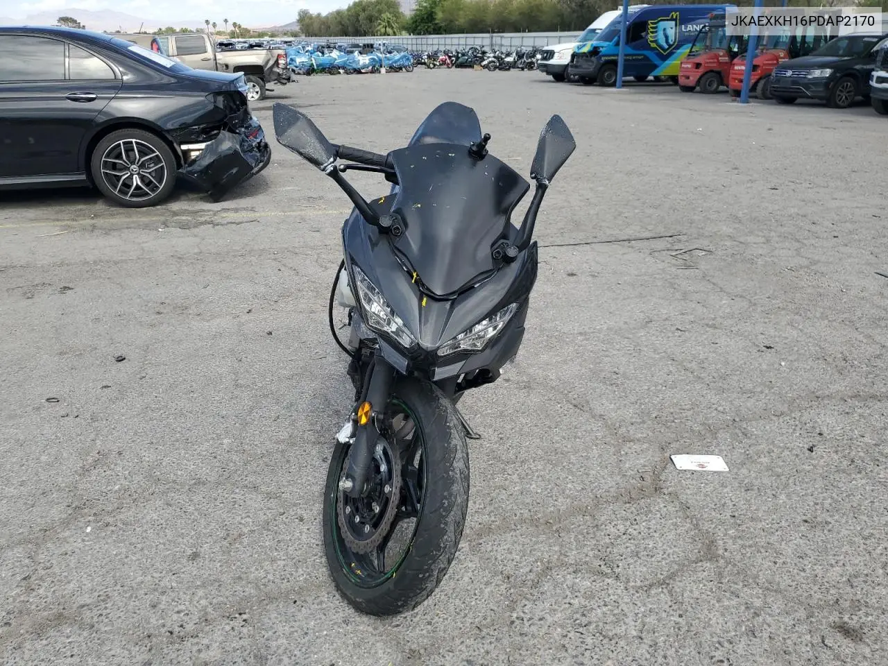 2023 Kawasaki Ex400 VIN: JKAEXKH16PDAP2170 Lot: 59716525