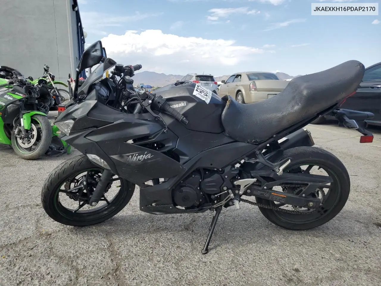 2023 Kawasaki Ex400 VIN: JKAEXKH16PDAP2170 Lot: 59716525