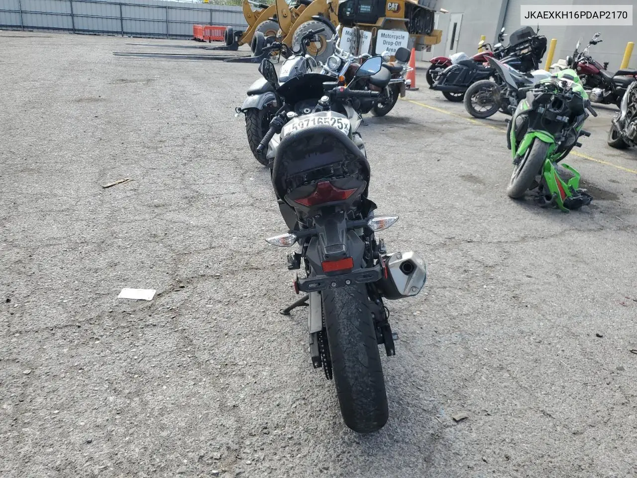 2023 Kawasaki Ex400 VIN: JKAEXKH16PDAP2170 Lot: 59716525