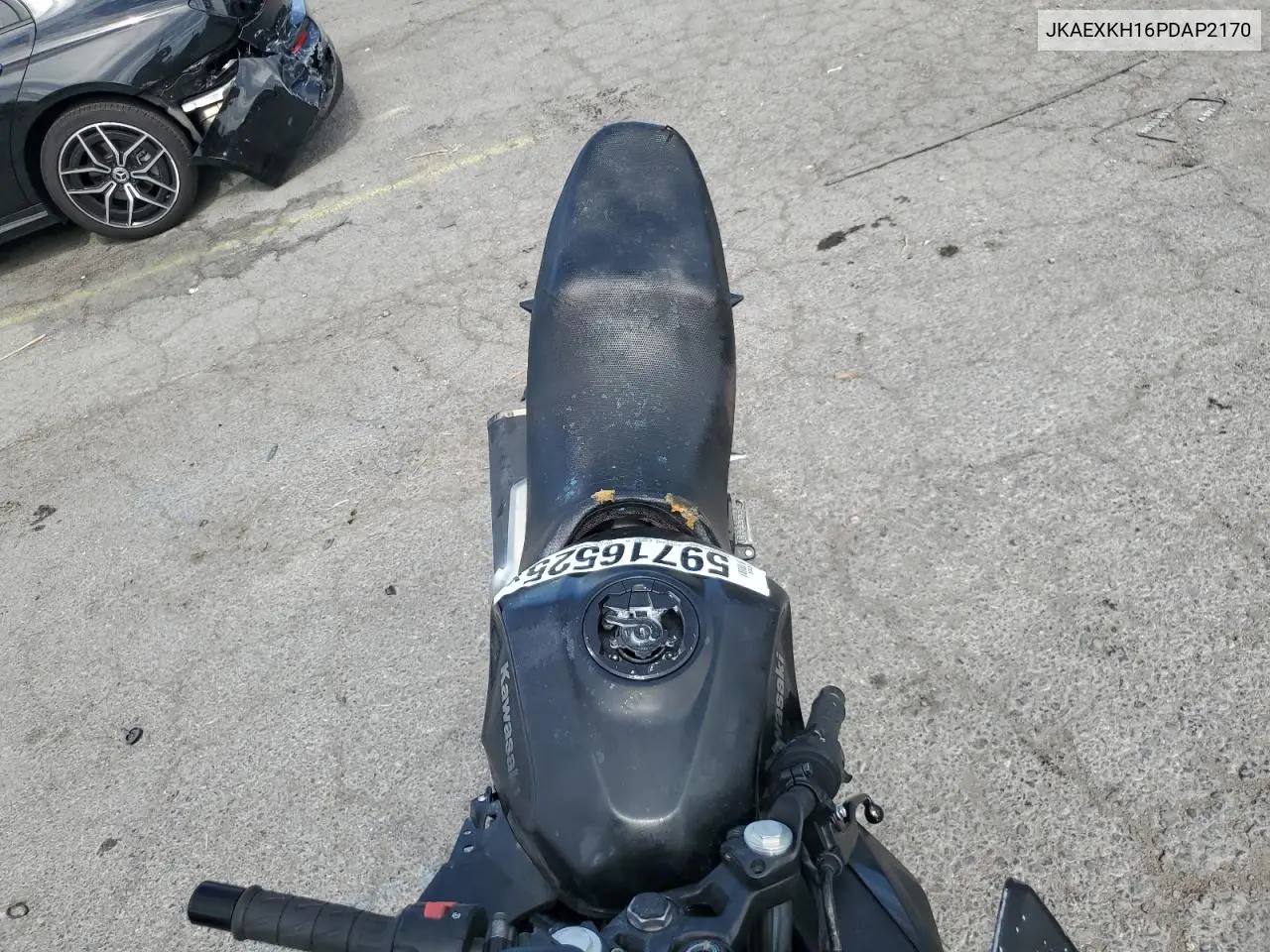 2023 Kawasaki Ex400 VIN: JKAEXKH16PDAP2170 Lot: 59716525