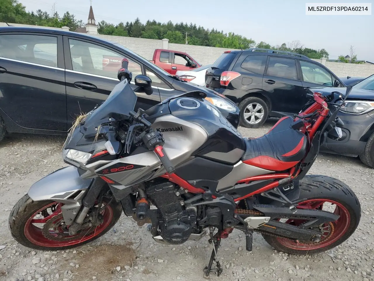 2023 Kawasaki Zr900 F VIN: ML5ZRDF13PDA60214 Lot: 60038135