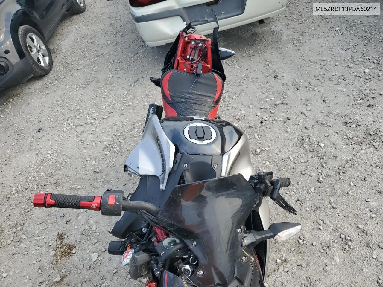 2023 Kawasaki Zr900 F VIN: ML5ZRDF13PDA60214 Lot: 60038135