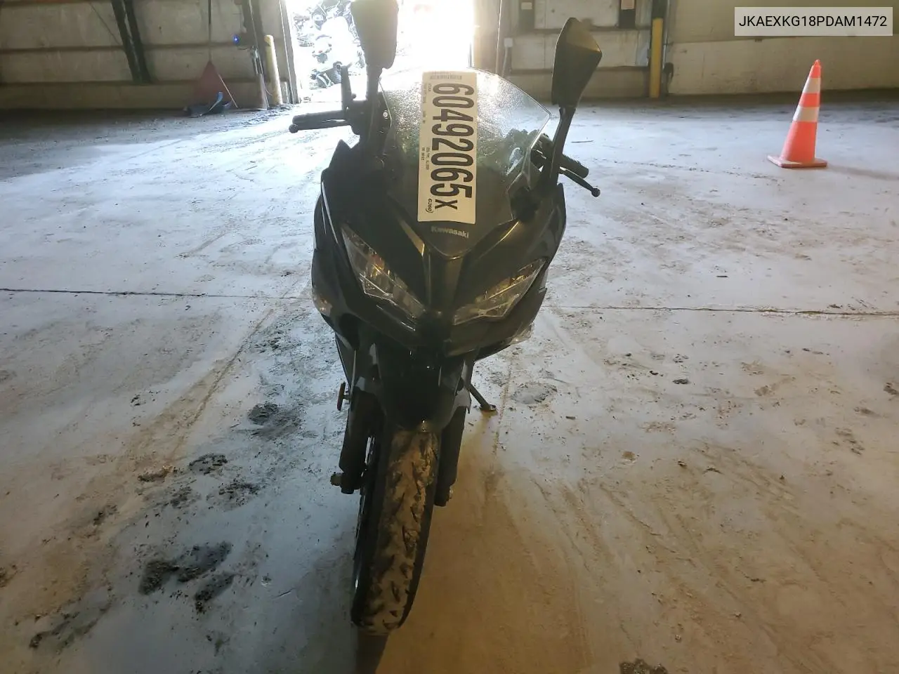 2023 Kawasaki Ex400 VIN: JKAEXKG18PDAM1472 Lot: 60492065