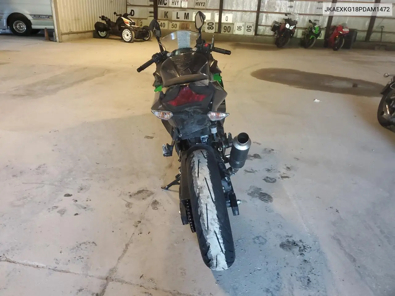 2023 Kawasaki Ex400 VIN: JKAEXKG18PDAM1472 Lot: 60492065