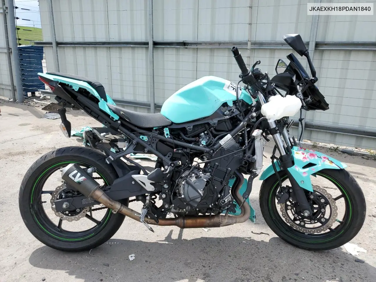 2023 Kawasaki Ex400 VIN: JKAEXKH18PDAN1840 Lot: 60906565