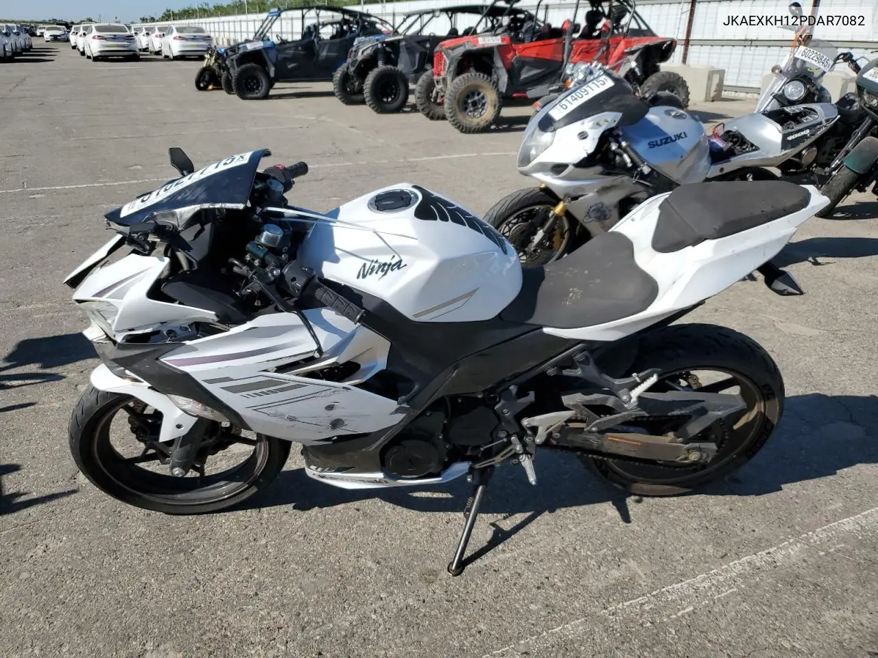 2023 Kawasaki Ex400 VIN: JKAEXKH12PDAR7082 Lot: 61027715