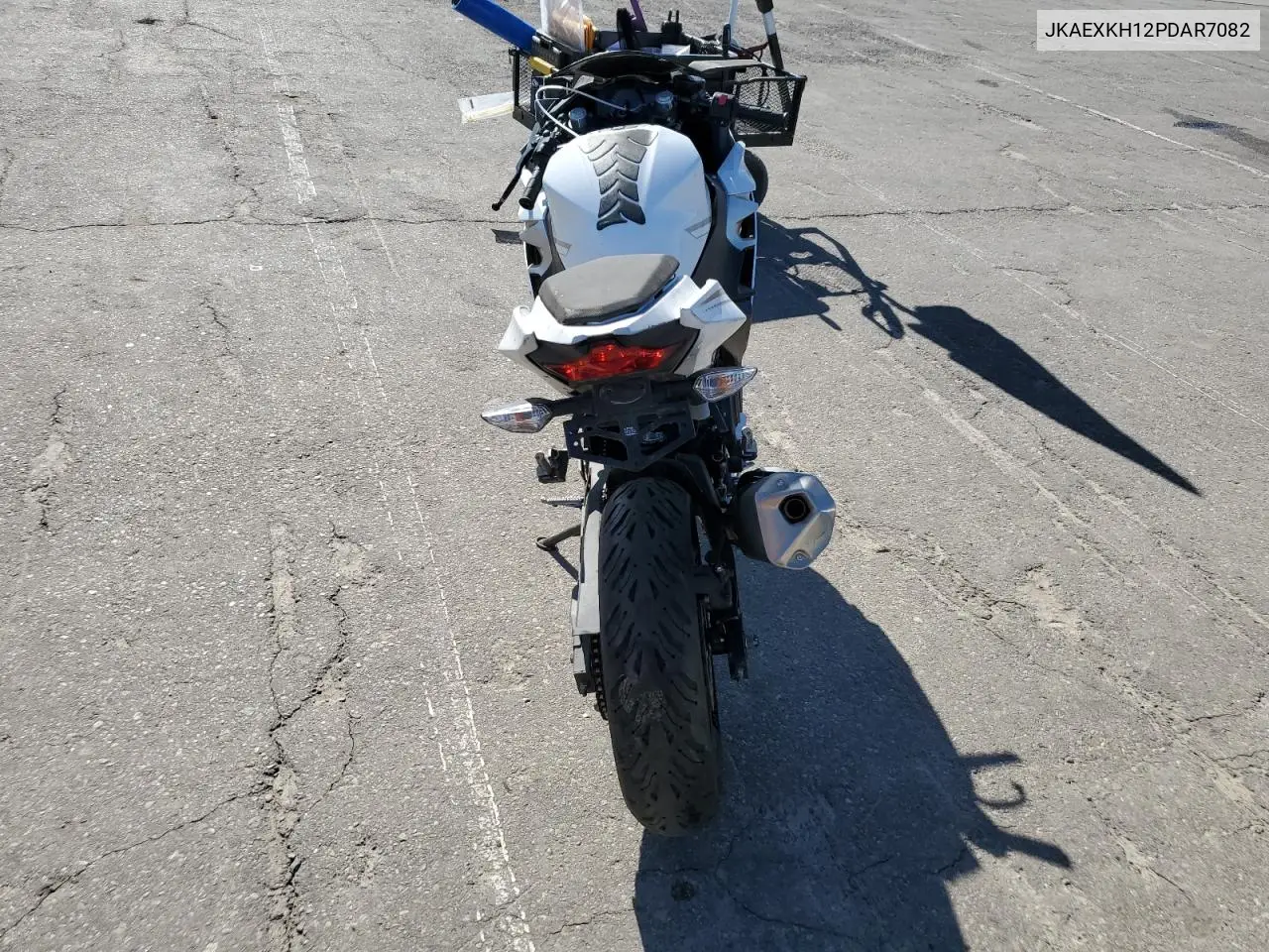 2023 Kawasaki Ex400 VIN: JKAEXKH12PDAR7082 Lot: 61027715