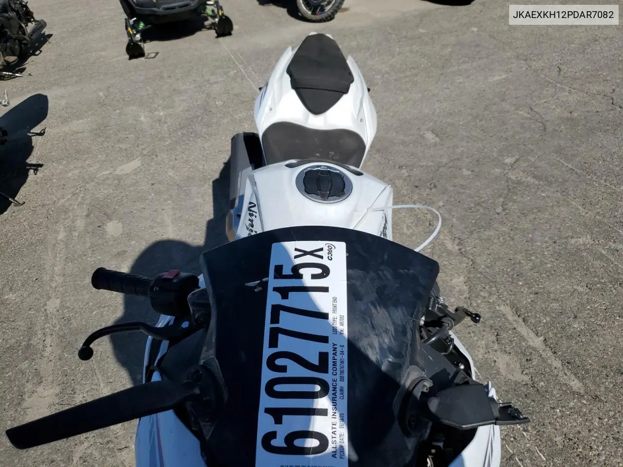 2023 Kawasaki Ex400 VIN: JKAEXKH12PDAR7082 Lot: 61027715
