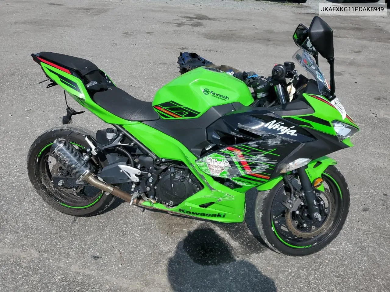 2023 Kawasaki Ex400 VIN: JKAEXKG11PDAK8949 Lot: 61153965