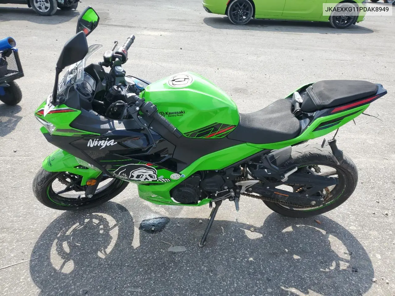 2023 Kawasaki Ex400 VIN: JKAEXKG11PDAK8949 Lot: 61153965