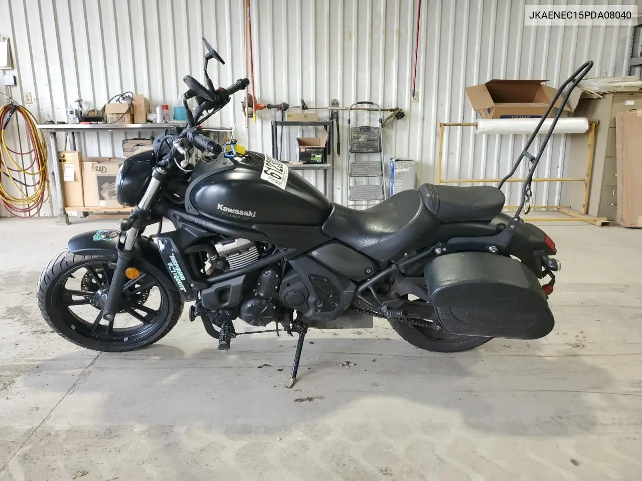 2023 Kawasaki En650 C VIN: JKAENEC15PDA08040 Lot: 61230245