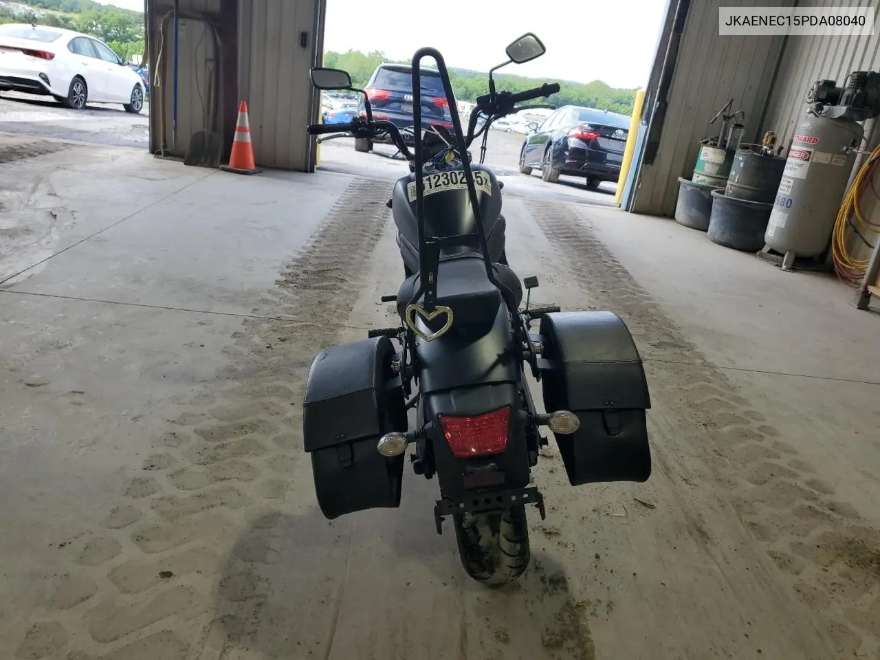 2023 Kawasaki En650 C VIN: JKAENEC15PDA08040 Lot: 61230245