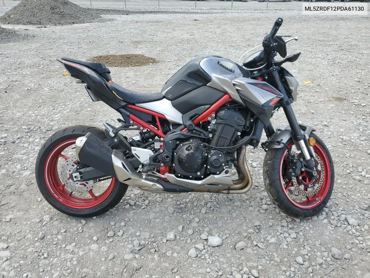 2023 Kawasaki Zr900 F VIN: ML5ZRDF12PDA61130 Lot: 62726105