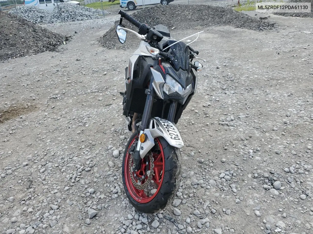 2023 Kawasaki Zr900 F VIN: ML5ZRDF12PDA61130 Lot: 62726105