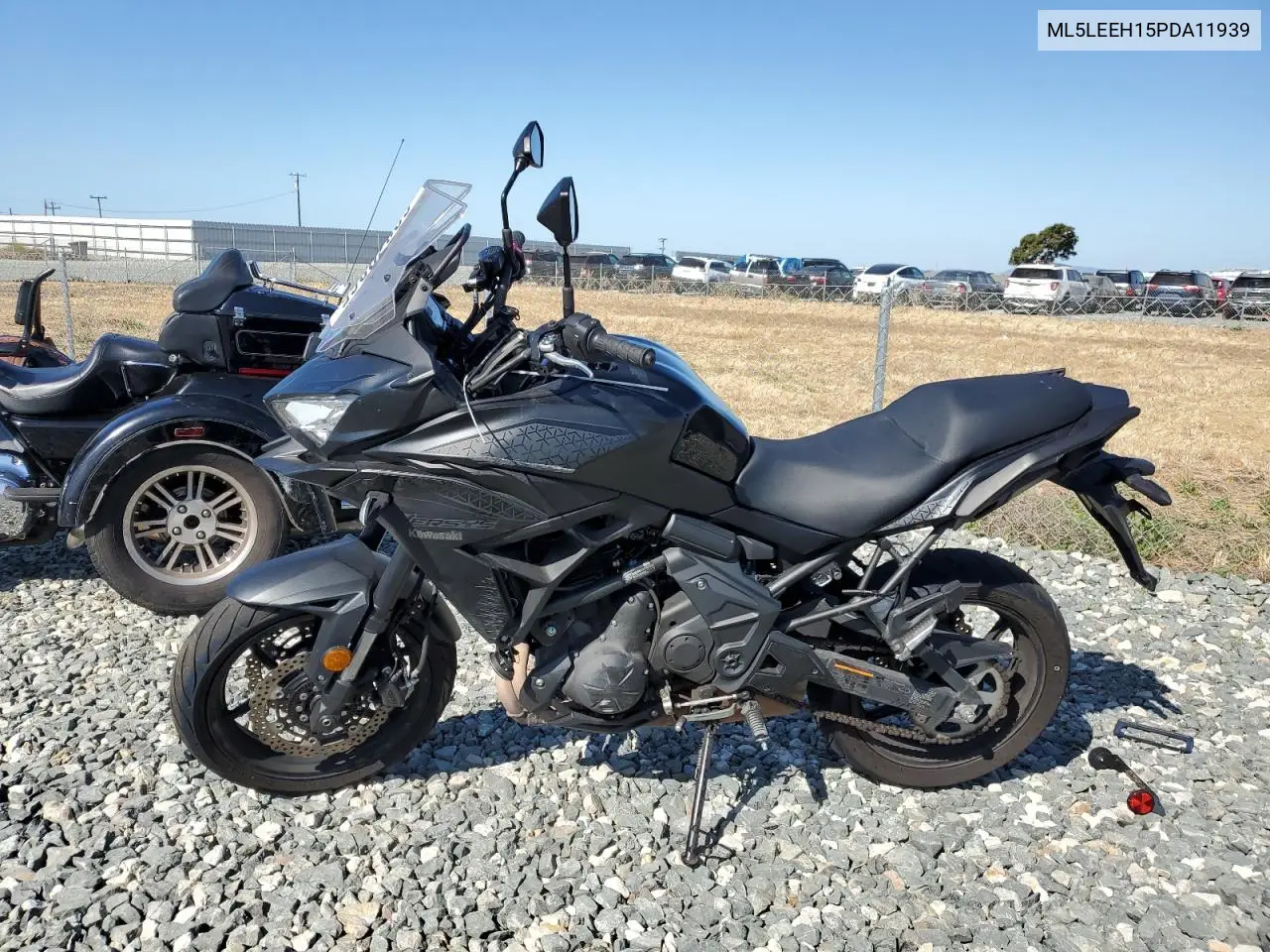 2023 Kawasaki Kle650 F VIN: ML5LEEH15PDA11939 Lot: 62870865
