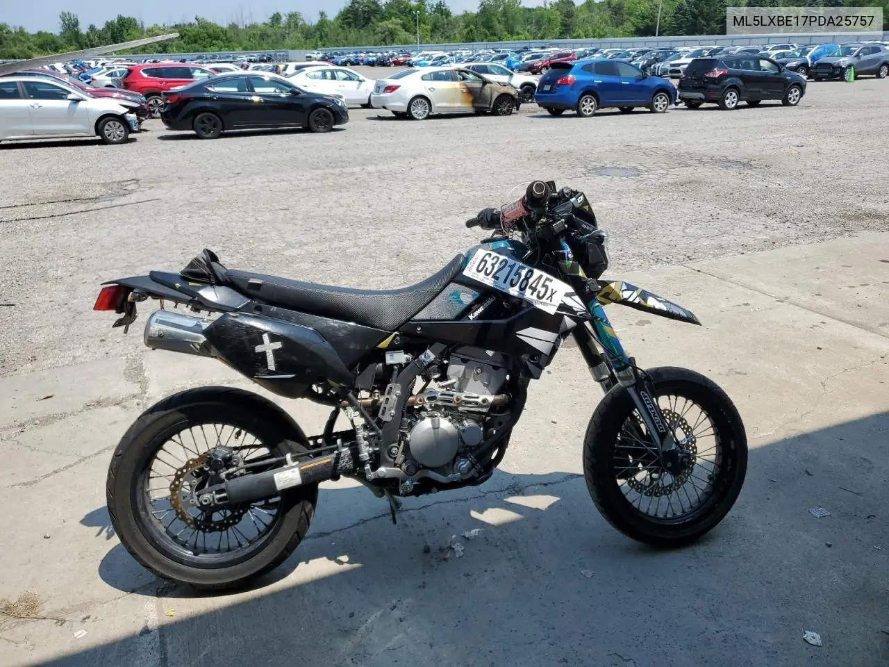 2023 Kawasaki Klx300 E VIN: ML5LXBE17PDA25757 Lot: 63215845