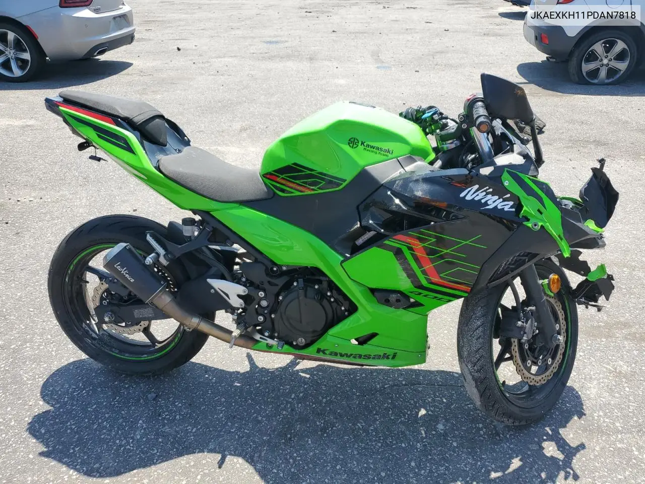 2023 Kawasaki Ex400 VIN: JKAEXKH11PDAN7818 Lot: 65517095