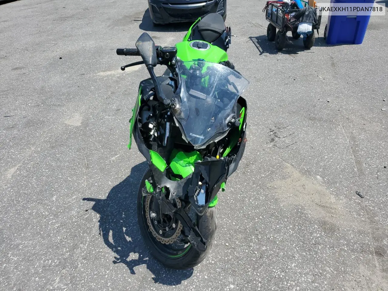 2023 Kawasaki Ex400 VIN: JKAEXKH11PDAN7818 Lot: 65517095
