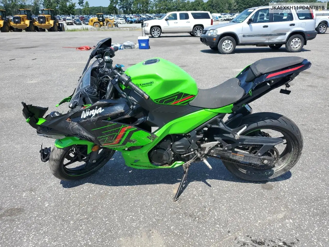2023 Kawasaki Ex400 VIN: JKAEXKH11PDAN7818 Lot: 65517095