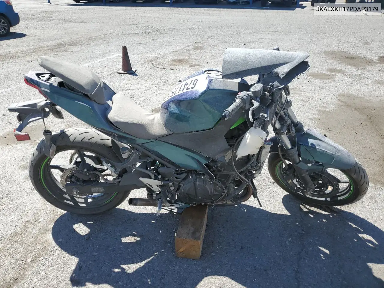 2023 Kawasaki Ex400 VIN: JKAEXKH17PDAP3179 Lot: 67417514