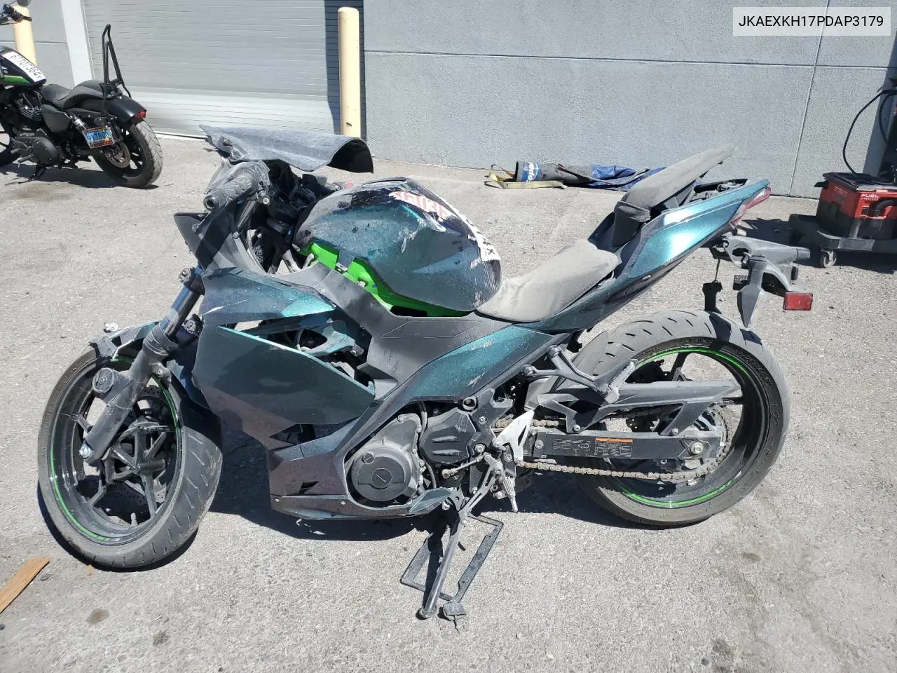 2023 Kawasaki Ex400 VIN: JKAEXKH17PDAP3179 Lot: 67417514