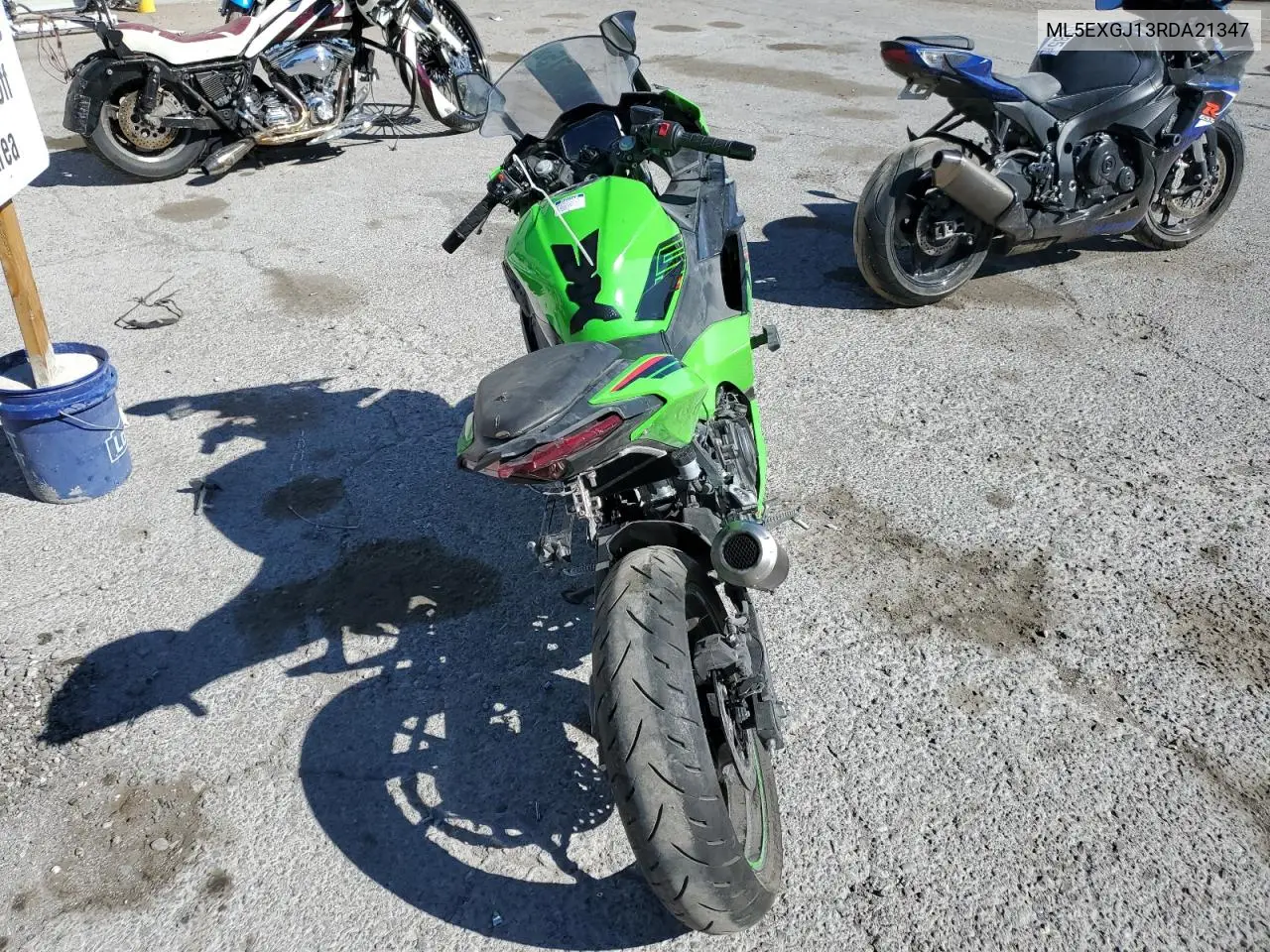 2024 Kawasaki Ex500 A VIN: ML5EXGJ13RDA21347 Lot: 46148275