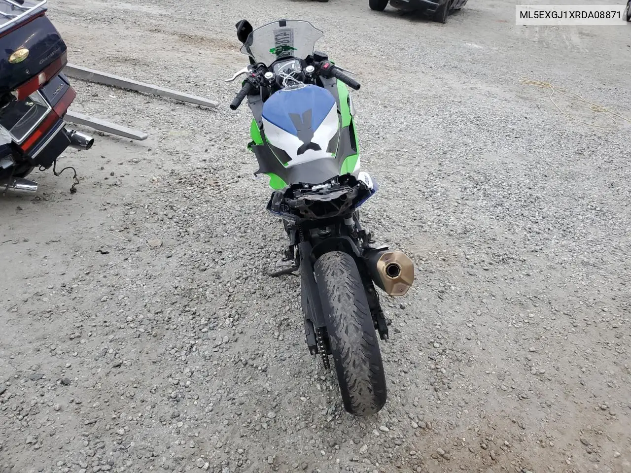 2024 Kawasaki Ex500 A VIN: ML5EXGJ1XRDA08871 Lot: 47848885