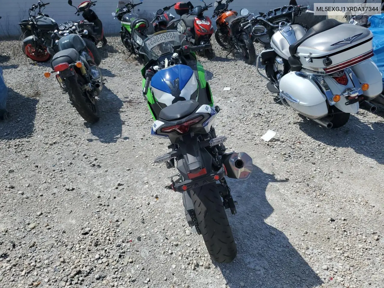 2024 Kawasaki Ex500 A VIN: ML5EXGJ1XRDA17344 Lot: 48926965