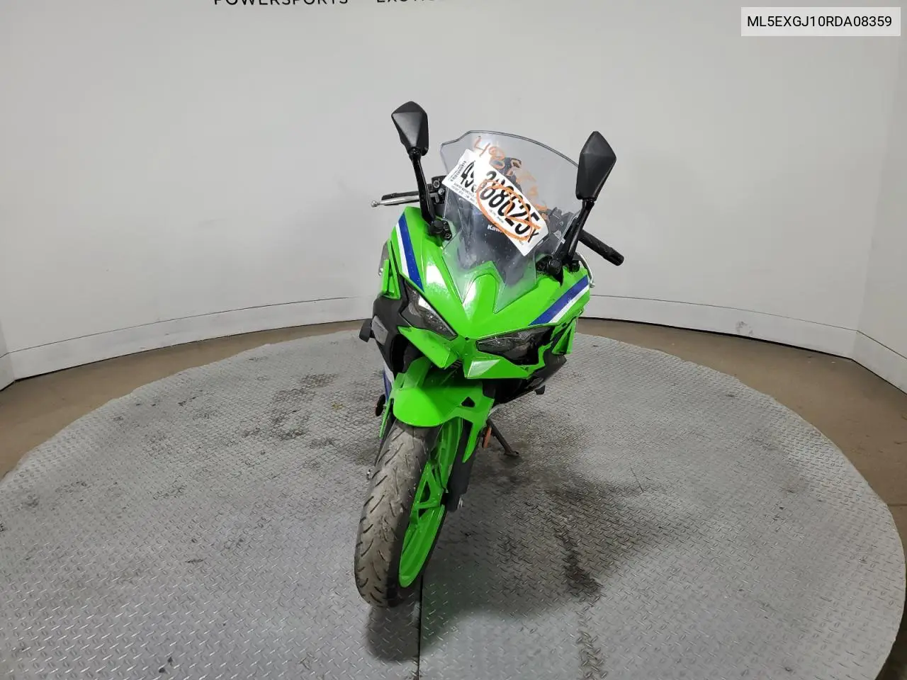 2024 Kawasaki Ex500 A VIN: ML5EXGJ10RDA08359 Lot: 49388625