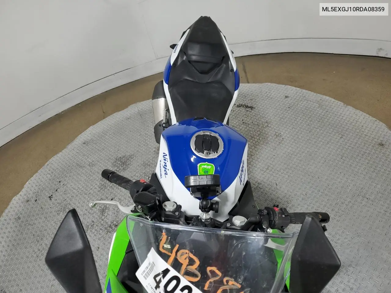 2024 Kawasaki Ex500 A VIN: ML5EXGJ10RDA08359 Lot: 49388625