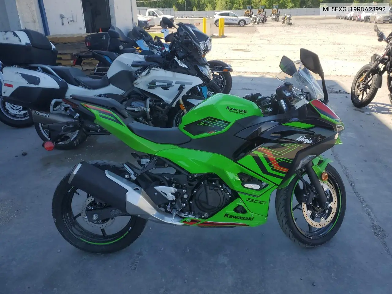 2024 Kawasaki Ex500 A VIN: ML5EXGJ19RDA23992 Lot: 54767305