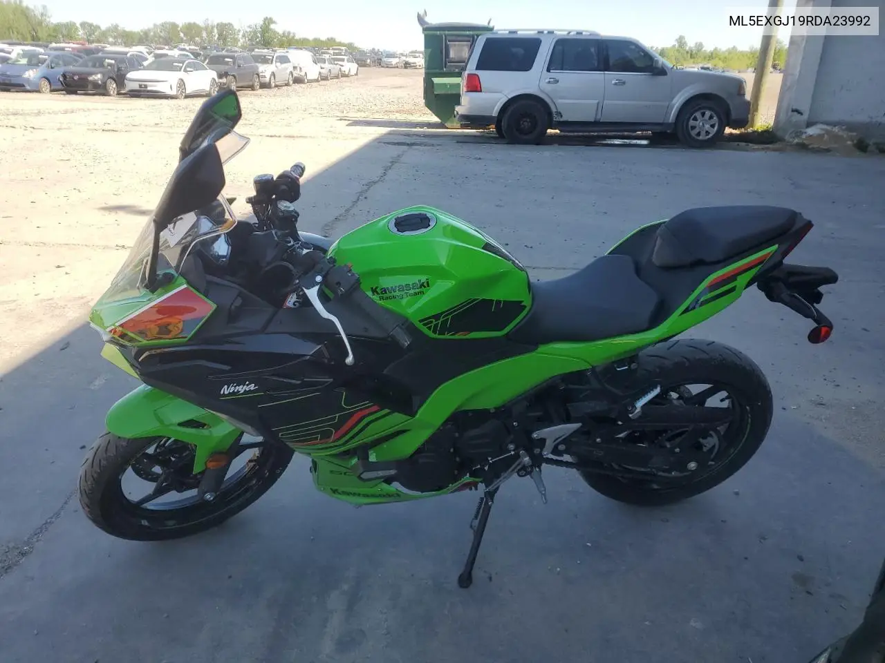 2024 Kawasaki Ex500 A VIN: ML5EXGJ19RDA23992 Lot: 54767305