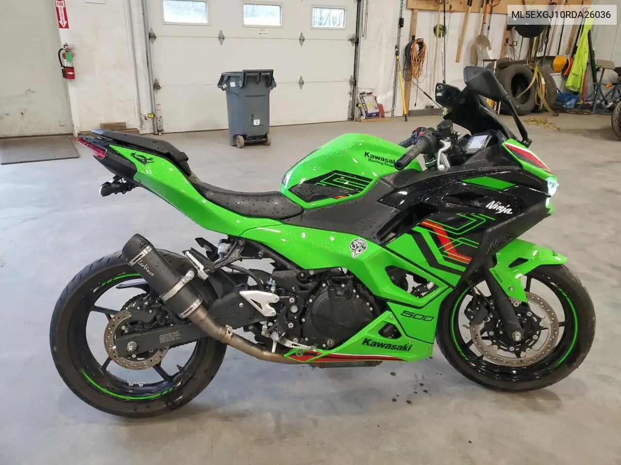 2024 Kawasaki Ex500 A VIN: ML5EXGJ10RDA26036 Lot: 55290685