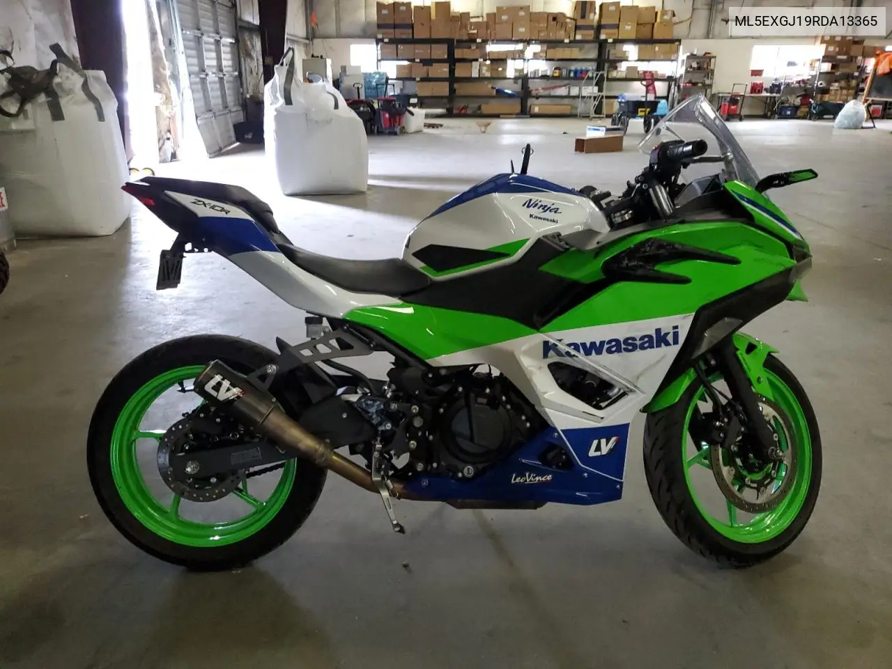 2024 Kawasaki Ex500 A VIN: ML5EXGJ19RDA13365 Lot: 56395955