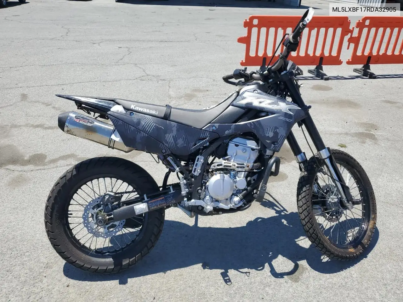 2024 Kawasaki Klx300 F VIN: ML5LXBF17RDA32905 Lot: 56565535