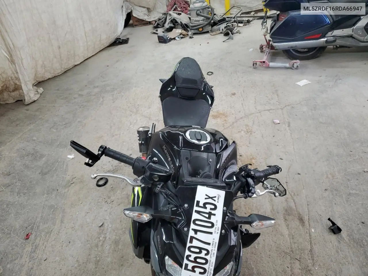 2024 Kawasaki Zr900 F VIN: ML5ZRDF16RDA66947 Lot: 56971045
