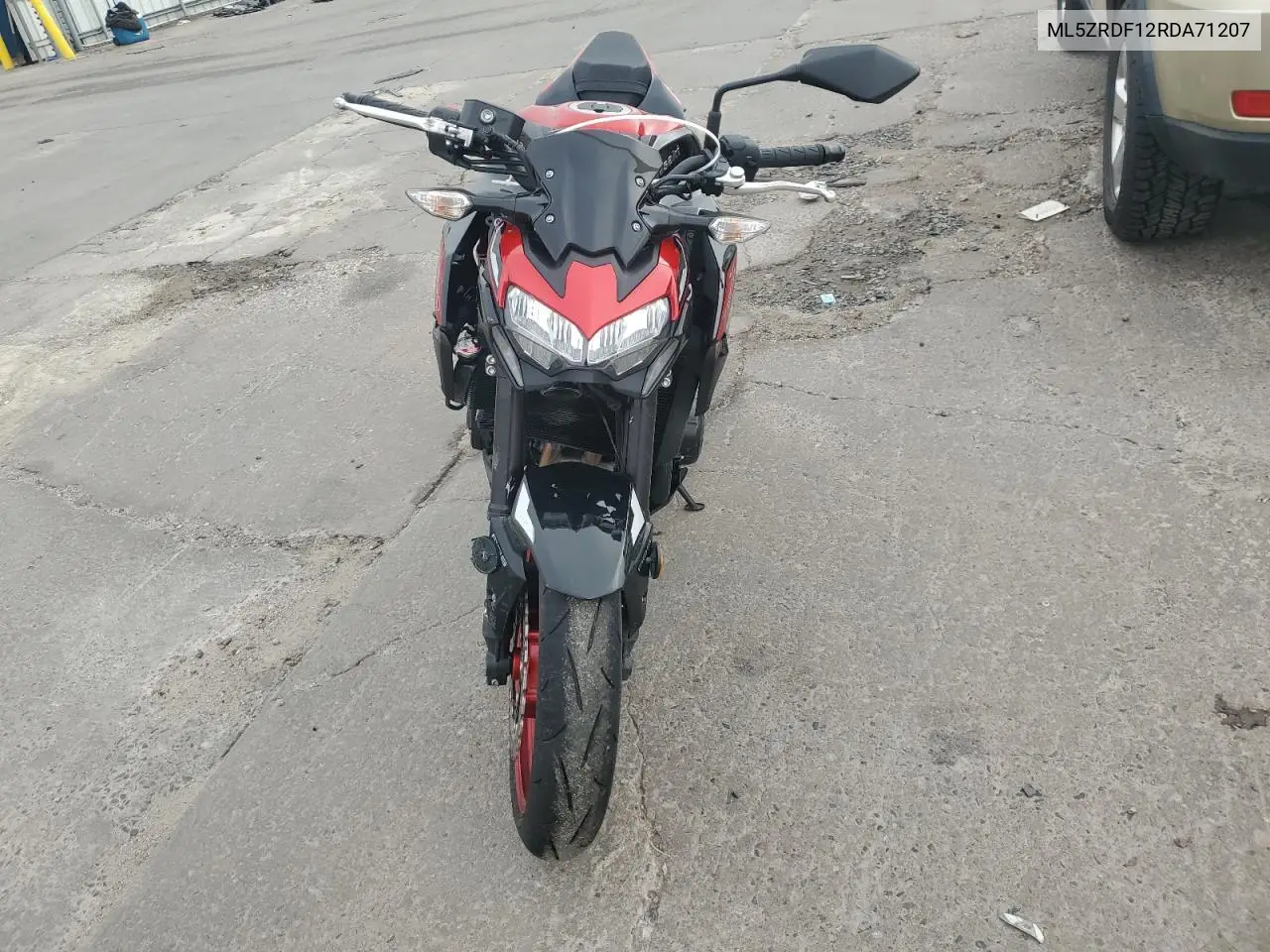 2024 Kawasaki Zr900 F VIN: ML5ZRDF12RDA71207 Lot: 58167005
